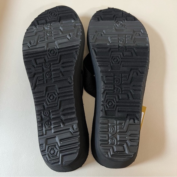 New Teva Mush Mandalyn Wedge 2 Women’s MOBO Sandal Black Size variation - Picture 2 of 7